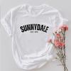 The Vampire Slayer T-shirt Sunnydale Graphic T Shirts Buffy Shirts Gift for Buffy Fan Unisex Short Sleeve Tops