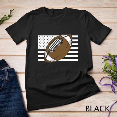 Joueur de Football Américain Équipe de Football Drapeau Américain T-shirt Unisexe