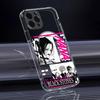Cool Anime Girl Nana Phone Case For iPhone 17 16 15 14 13 12 Pro Max Plus With Magnetic Crystal Clear Case Wireless Charge