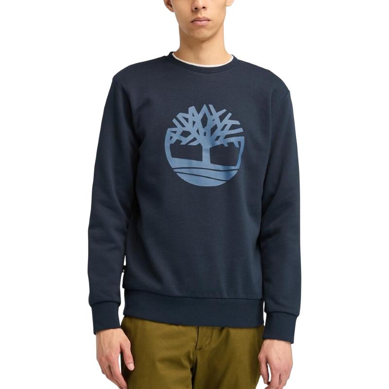 Timberland Outdoor Casual Fleece Lined Sweatshirt Men tops Deep-Sapphire-Blue A43Y5433