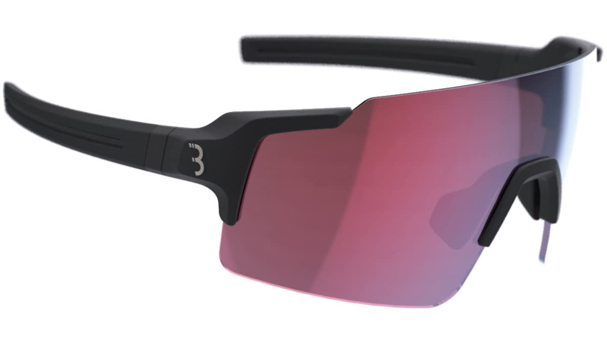 

BBB Sports Sunglasses Full View HC Red Mirror Matte Black BSG-70