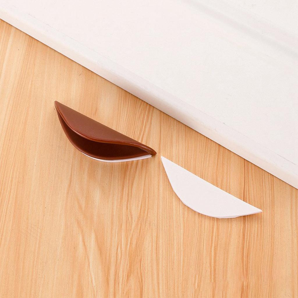Punch-free Plastic Handle Window Door Handle Wardrobe Cabinet Drawer Sticky Sliding Door Auxiliary Handle.