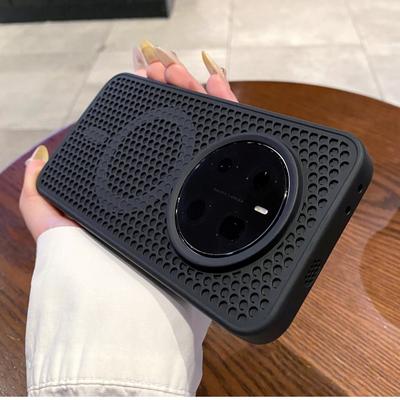 Magnetische Wärmeableitung Kühlende Handyhülle Für Huawei Honor Magic 8 7 6 Pro Für Kabelloses Laden Stoßfeste Mattierte Abdeckung