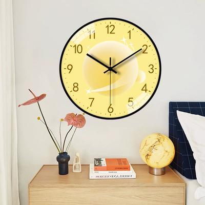 Living Room Household Hanging Fashion Clock Light Luxury Modern Simple Creative Table Hanging Wall Ultra-quiet Minimalist Clock