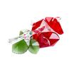 Crystal Glass Rose Ornament - Home Decor & Creative Gift