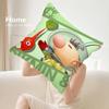 Cartoon P-PIKMINS Pillow Case Sofa Decorative Home Double-sided Print Plush Square Throw Pillow Covers Cushion Decor Cover