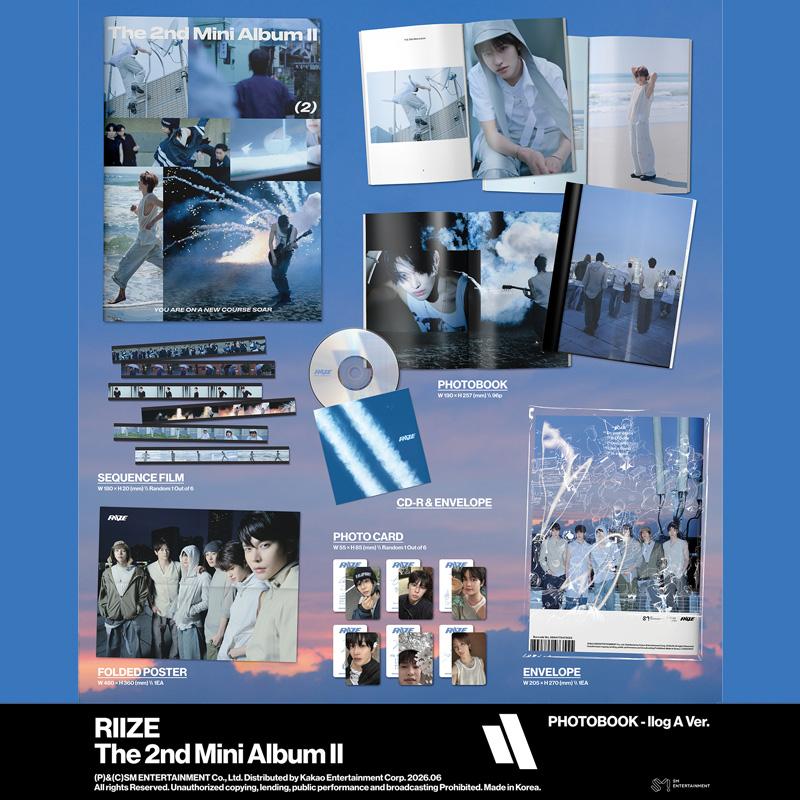 [PREORDINE] RIIZE – Mini Secondo Album II (Fotolibro ver.)