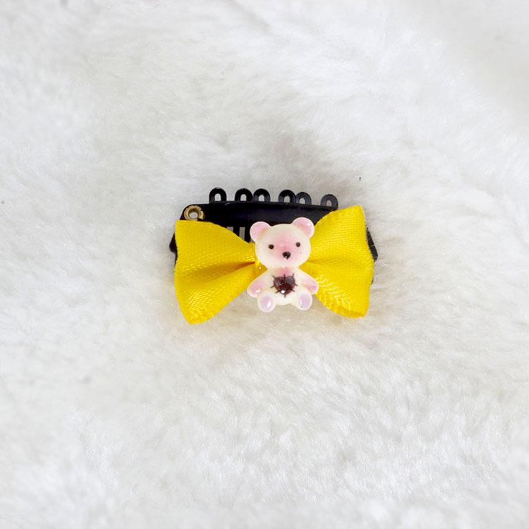 Bowknot Hair Clip for Yorkie, Maltese, Bichon & Pets