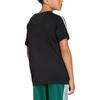 Adidas Originals Logo Striped Crew Neck Short Sleeve T-Shirt Kids Tops KE0919