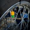 MOONEYES BLUE PANIC Original Pineapple Air Valve Stem Cap
