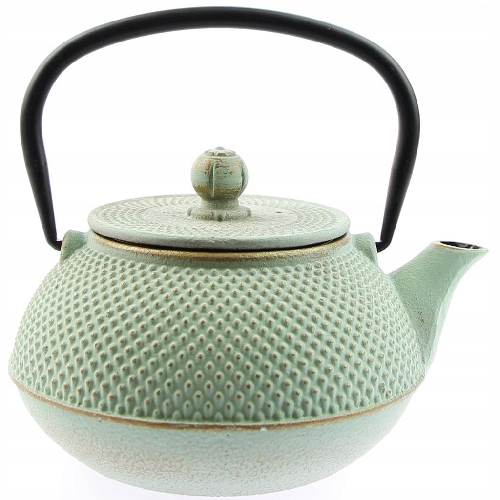 Cast Iron Kettle 0.8 L Infuser Strainer For Brewing Tea And Herbs