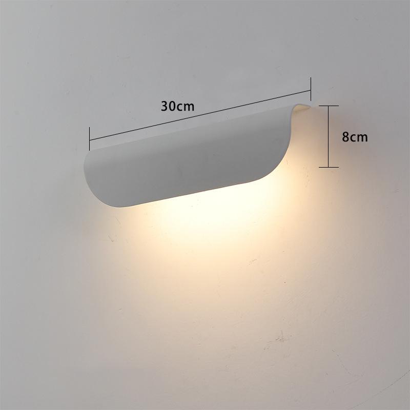 10W Aluminum LED Wall Lamp Modern Outdoor/Indoor IP65 Waterproof Entrance Decor Sconce Garden Porch Bedside Home Wall Light