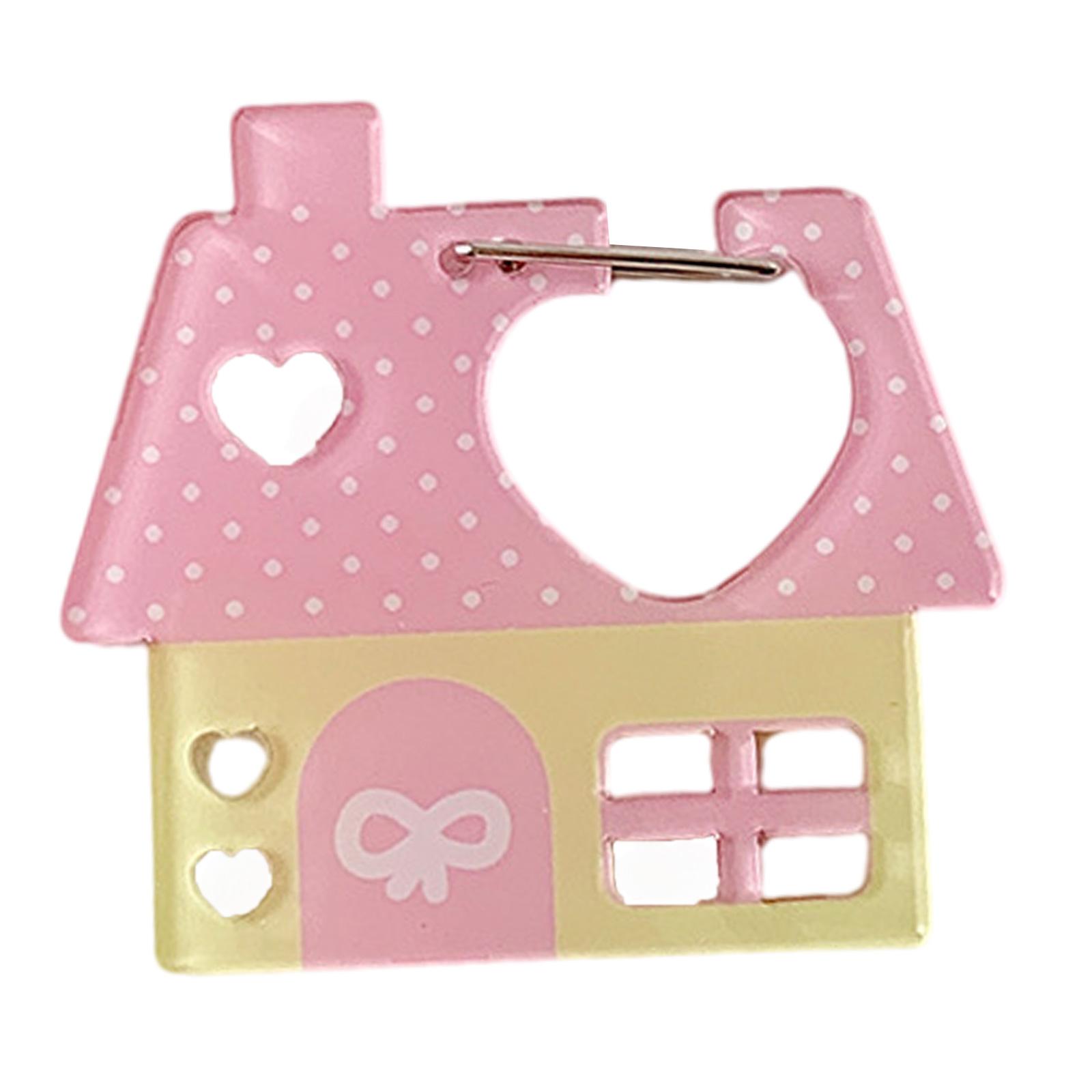 

Practical Acrylic Carabiner Keychain For Backpacks HandbagsLightweight Decorative Accessory For Students And Office Use C