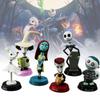 Nightmare Before Christmas Jack Skellington Figurines Set For Play Or Display