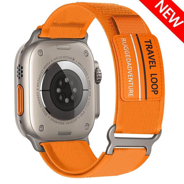 Trail loop Strap for Apple watch Bands 49mm 44mm 40mm 41mm 45mm 42mm 46mm correa bracelet iWatch series 7 se 8 9 10 11 Ultra2 3