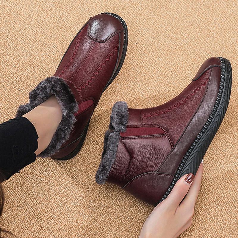 Snow Women Boots Plus Size Boots Ladies Waterproof Boots For Women Keep Warm Ladies Shoes Soft New Winter Footwear Botas Mujer