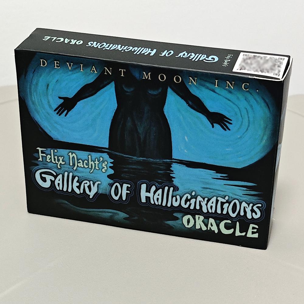 52 Enigmatic Cards Felix Nacht's Gallery of Hallucinations Oracle 10.5*7.5cm