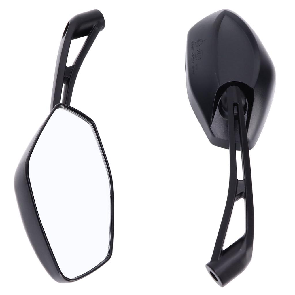 2 buc Stânga Dreapta Motocicletă Convex Oglindă Retrovizoare Negru Oglindă Laterală Înlocuire pentru SUZUKI GSXS750