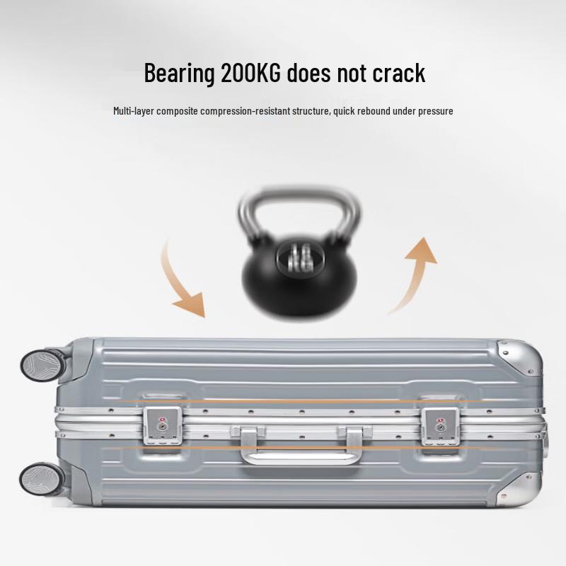 OIWAS Aluminum Frame Hardshell Luggage