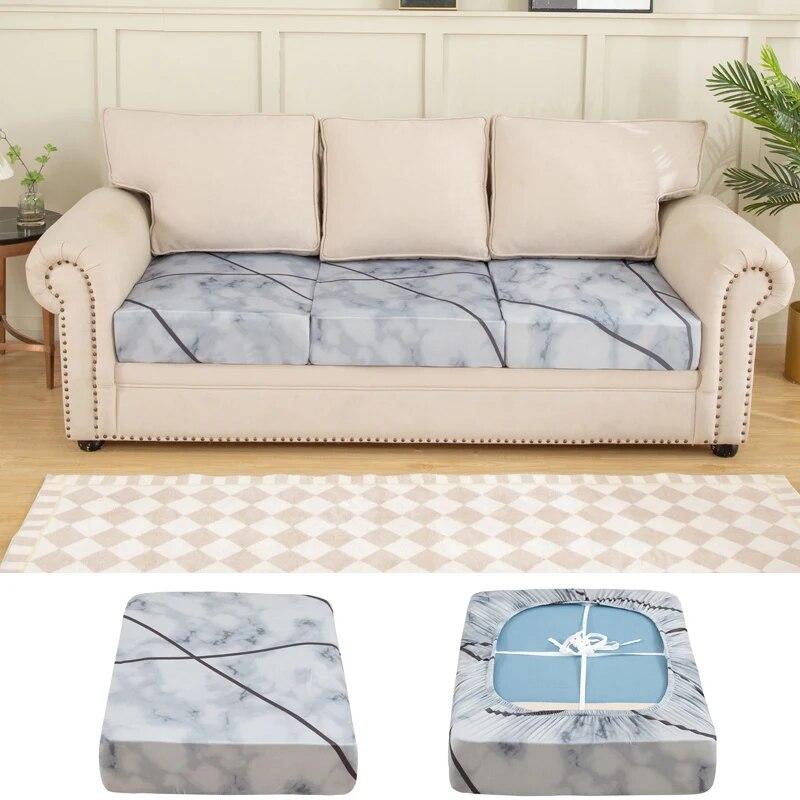 String Printed Sofa Seat Cover Sofa Slipcovers  Soft Stretch Elastic Funiture Protector For Pets
