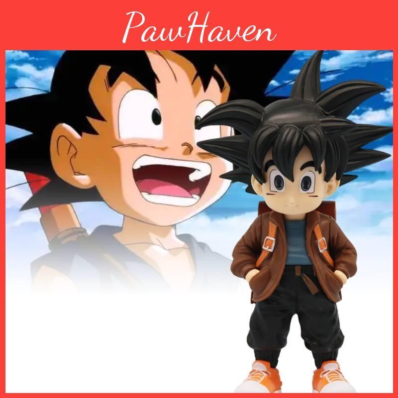 Son Dragon Ball Goten Figurine Q Version Student Model Anime Statuary Toys Gift