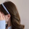 New Glossy Thin Hairband for Women Lady Sweet Candy Colors Thin Headband Hair Hoop JK Korean Girl Headdress Hair Accessories