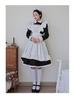 Japanese Lolita Long Sleeve Cosplay Maid Dress LT003