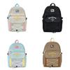 Morning Letter Good Print School Backpack With Breathable Design Schoolbag Gift