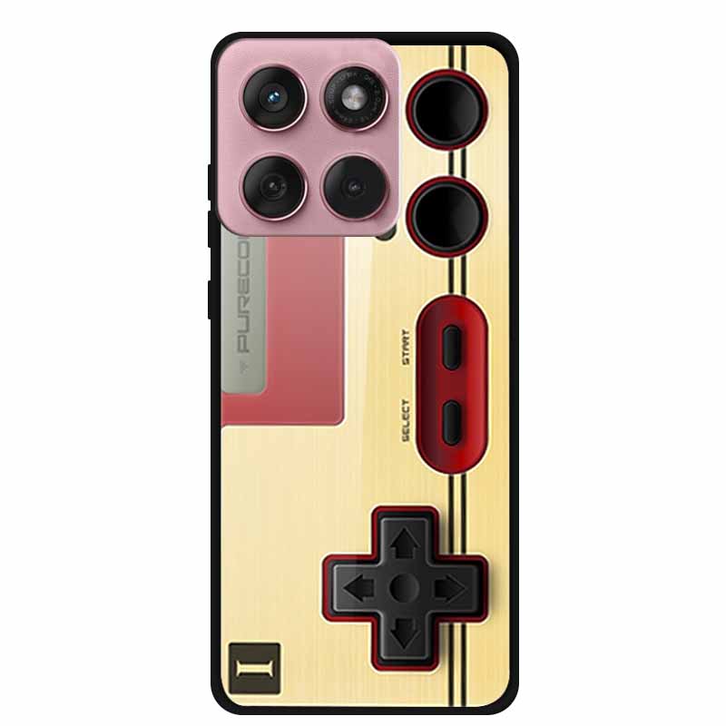 For Motorola Edge 60 60s 5G Case Hard Back Cover Tempered Glass Case For Motorola Edge 60 Fusion Phone Case Soft TPU Bumper Para