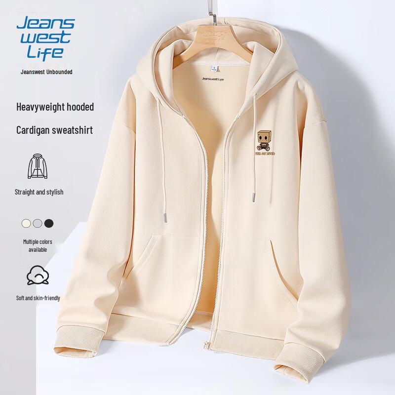 SWEAT-SHIRT À CAPUCHE JEANSWEST LIFE POUR HOMME AVEC IMPRIMÉ DESSIN ANIMÉ