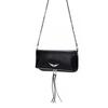 Newway Zadig&voltaire Kjede Skulderveske For Kvinner Mykt Skinn Vattert Mote Melding Crossbody-veske_SSDLV_Spesiell Gave