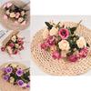 Decorative Rose Flower Set With Realistic Silk Material For Party And Event Decor