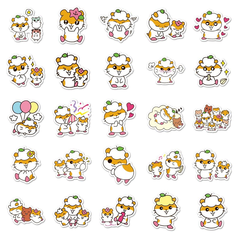 50Pcs Corocorokuririn Stickers Suitcase Water Cup Stationery Mobile Phone Car Scooter Laptop Refrigerator Decoration Diy Decals