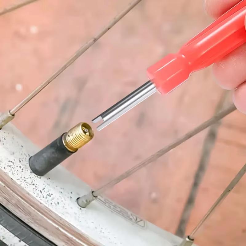 1PC Slotted Handle Tire Valve Stem Core Remover Screwdriver Car Bicycle Styling Accessory Car Tire Repair And Installation Tool