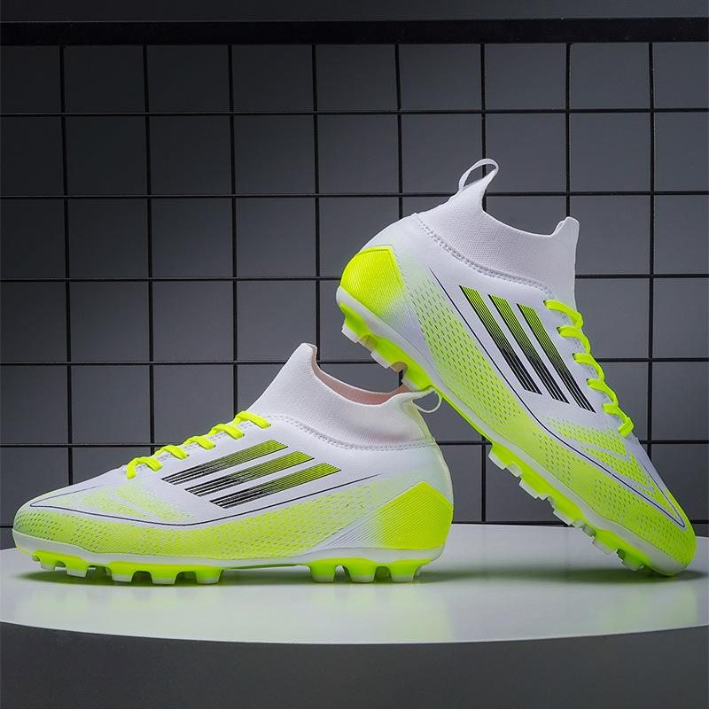 Fußballschuhe Herren und Damen Kinder Lange und Kurze Stollen Jugendtraining Fußballschuhe Studenten Erwachsene Rasen-Sneaker