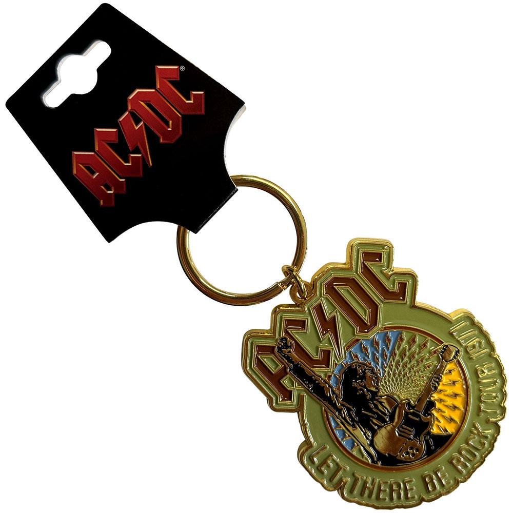 AC/DC Let There Be Rock Tour Â´77 Keyring