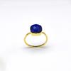 Lapis Lazuli 925 Sterling Silver Ring, Natural Gemstone Handmade Women Boho Ring