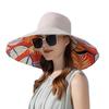 European and American New Double-sided Bucket Hat Women's Summer Widened Brim Sun Hat Fashion Sunscreen Sun Hat