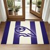 Sheffield Wednesday Design Crystal Velvet Rug Soft Decorative Mat for Bedroom Entrance