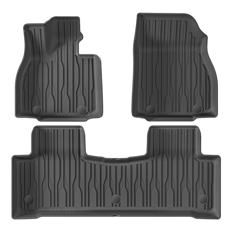 Eco-Friendly TPE Car Mats for BYD Hiace '07 - Full Set: Trunk & Backrest Mats