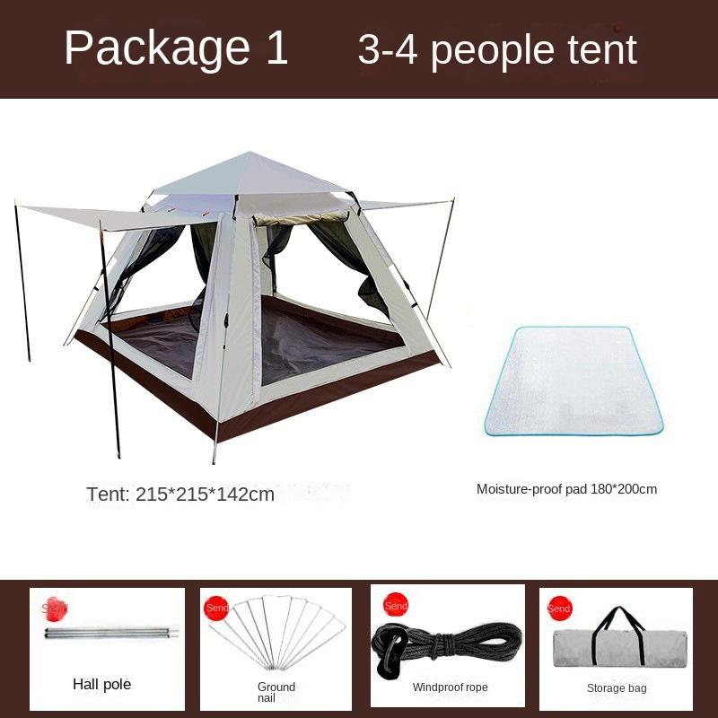 Cort de exterior Cort hexagonal automat, rezistent la ploaie