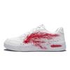 Li Ning Red Sound Lightweight Breathable Low Top Skateboard Shoes Men's Red AGCS419-1(Team2132-)