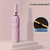 24 Keel Automatic Folding Umbrella - Large Size, Double Frame Design, Windproof and Sun Protection, Suitable for Two People To Use
