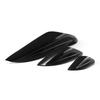Front Bumper Splitter 6pcs Glossy Black Spoiler Bmw E90 E92 E93 M3