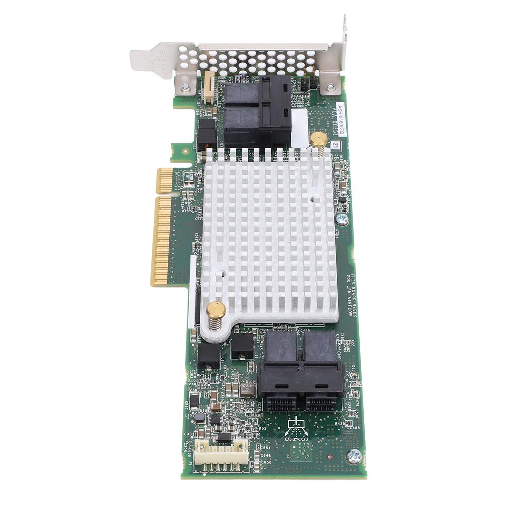 ASR 81605ZQ Array Card 12Gbps 1GB Cache 16 Channels 256 Storage Devices PCIe X8 SAS RAID Controller Card