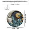 Hanging Decoration Retro Acrylics Hanging Ornaments Middle Eastern Moon Festival Supplies for Indoor and Outdoor Use