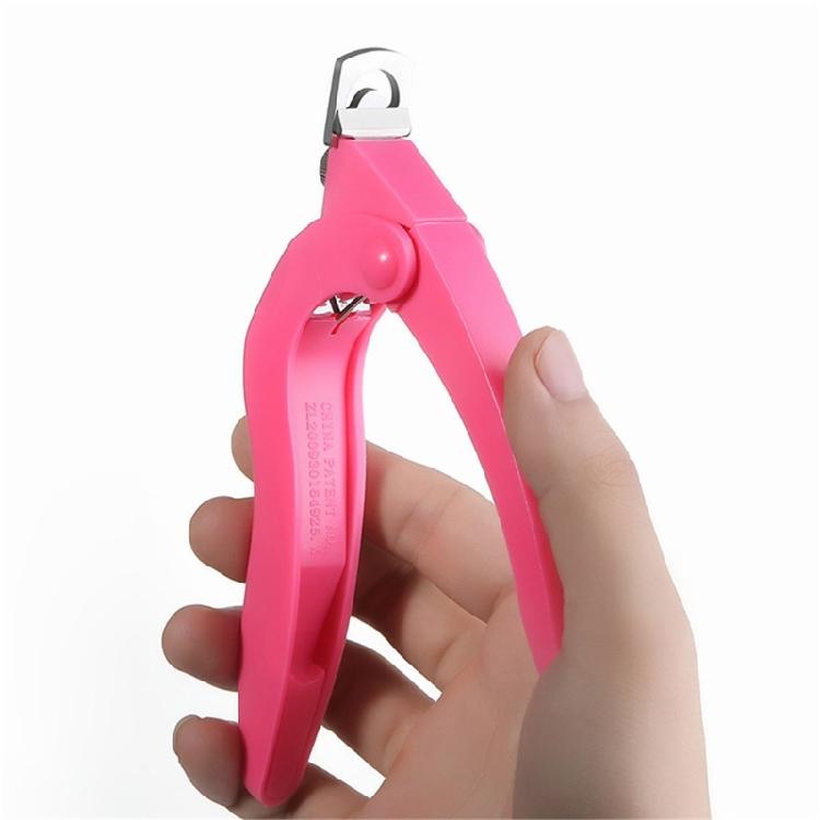Professional Nail Art Clippers Special Type U False Tips Edge Cutter Manicure Adjustable Stainless Steel Nail Art Tool
