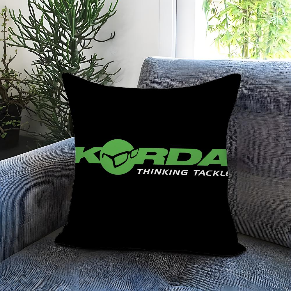Hot KKodak Fishing Tackleied Cushion Cover Comfortable Reversible Pillow Cover Ideal for Car Sofa Bedroom Beyond