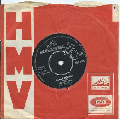 7inch Record JOE LOSS & HIS ORCHESTRA - Really Madison POP1146 His Master's Vo 1963 UK Jazz Used