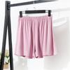 Women's summer modal shorts for outdoor wear, plus size, high-waisted, wide-leg, loose-fitting sleep pants, thin safety pants, casual pants